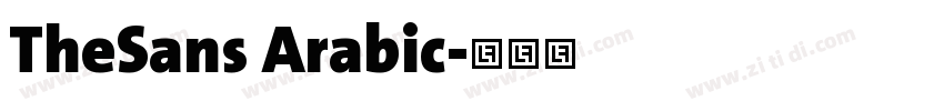 TheSans Arabic字体转换 TheSans Arabic字体转换